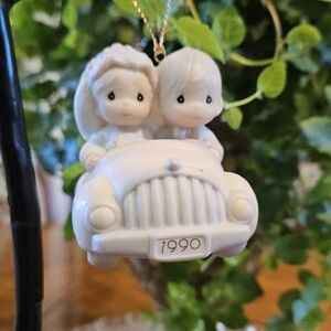 Enesco Precious Moments Ornament Figurine "Our First Christmas Together" Wedding